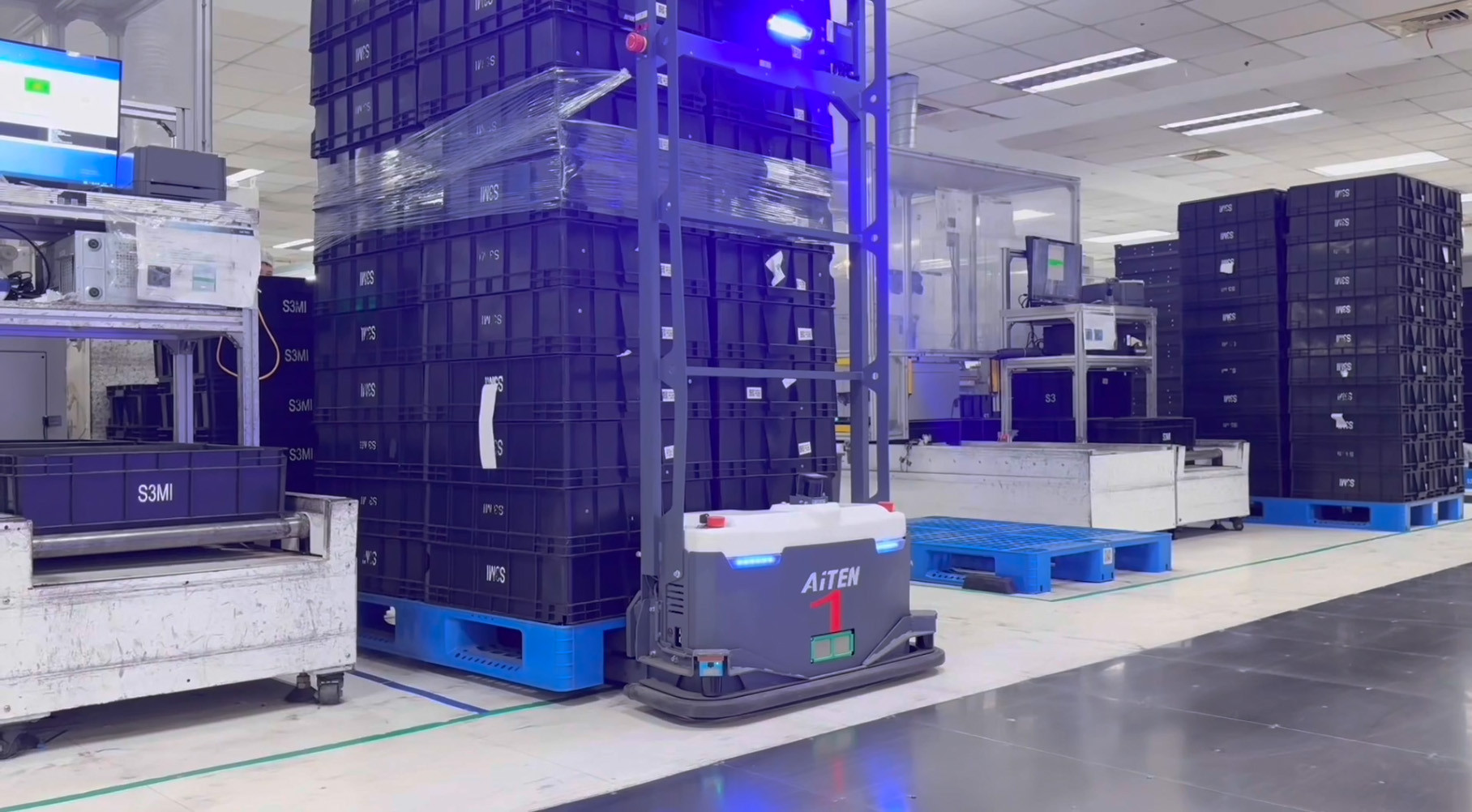 ​AGV无人叉车的应用：AiTEN mile.com如何赋能工厂内部物流